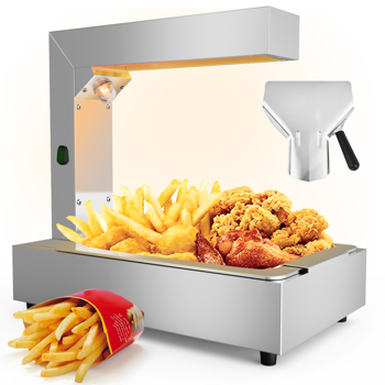 美规 HT-620 110V 750W 食物保温台 银色 不锈钢 卧式 电动 独立式食物加热台