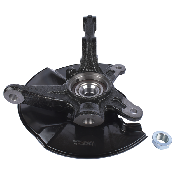转向节 Front Left Steering Knuckle & Wheel Bearing Hub Assembly Replacement for Honda Civic 2006-2011 51216SNA010 698451-4