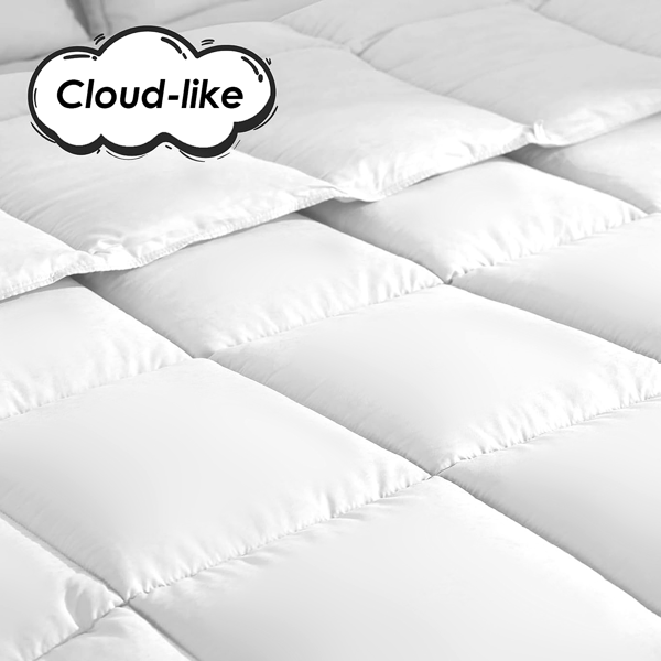 大码格子纯色高颜值被芯，男生女生宿舍卧室单人双人厚被，可爱少女四季皆宜加厚胖被，圣诞节礼物-3