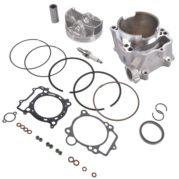 发动机大修包 4-Stroke 95mm Standard Bore Cylinder 12:1 Piston Rebuild Kit Fit for Yamaha YFZ450 Carbureted Models 2004-2013 4865M09500-2