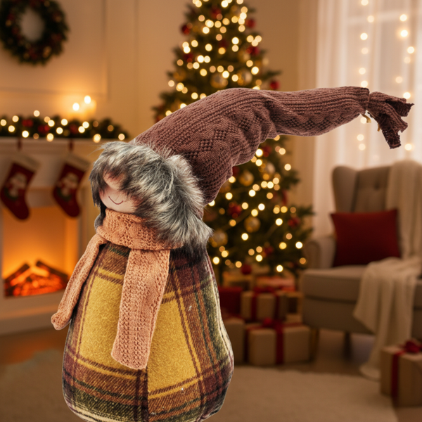 2PCS圣诞节侏儒装饰套装，感恩节和季节性家居秋季餐桌装饰FBA发货-6