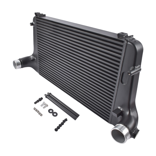 A3 中冷器 Performance Uprated Front Mount Intercooler Fit for Ford Explorer ST 20-23 Black-4