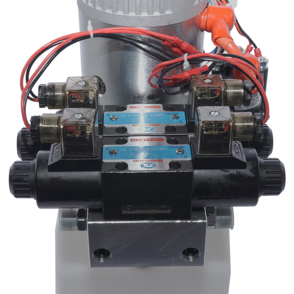 A3 液压泵 Hydraulic Power Unit 4.5 Quart Reservoir 12V DC Double Acting Double Solenoid-9