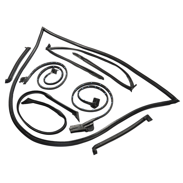 密封条套件 Weather Strip Seal Full Weatherstrip Kit Set Fits for Chevy Corvette 5.7L V8 1984-1996 9096GGW-7