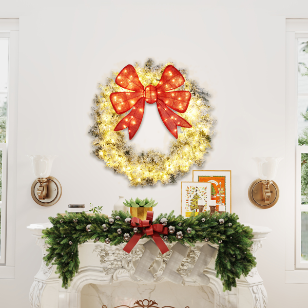 圣诞花环（周末不发货）-4