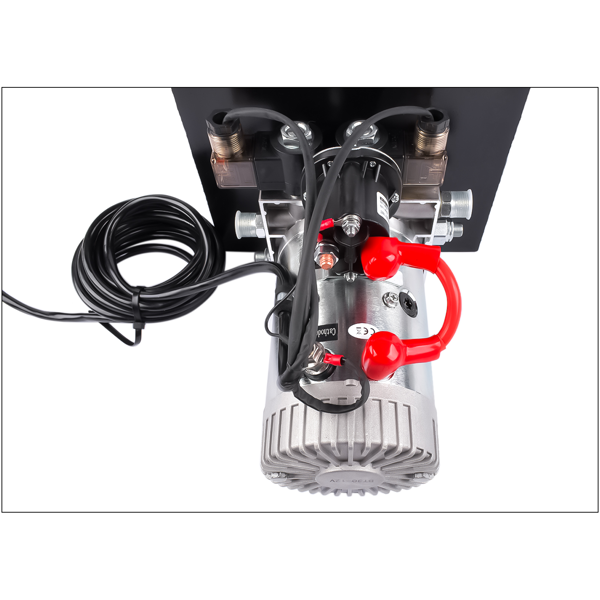 A3 液压泵 20 Quart Double Acting Hydraulic Pump 12V DC Dump Trailer Hydraulic Power Unit-8