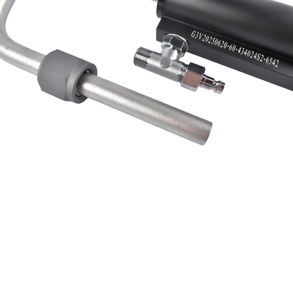 液压方向舵机套件 90 HP Marine Hydraulic Steering System with Two-Way Locking Valve, High-Pressure Pump & 2X 24ft Durable Nylon Hose for Single-Engine Boats-15