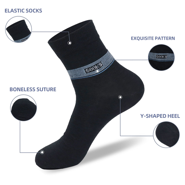 男袜女袜可选 多款多色纯棉中筒袜 舒适透气 休闲运动皆可-15