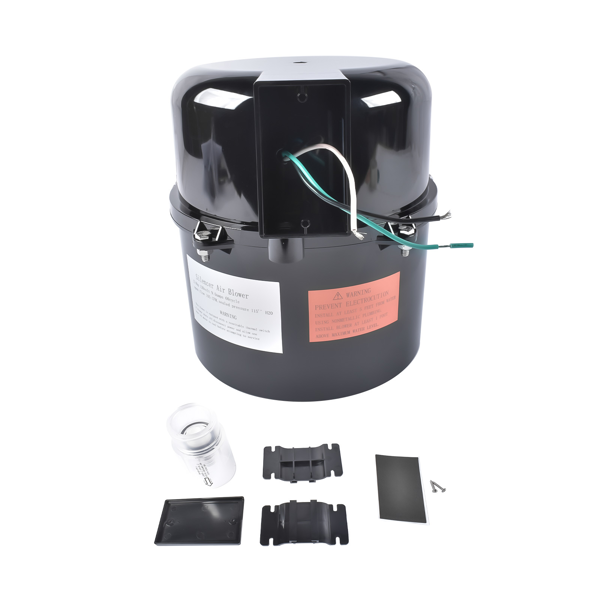 泳池鼓风机 Silencer Pool Spa Hot Tub Blower Black 2HP 120 Volts 9.0 Amps Overload Protection-3