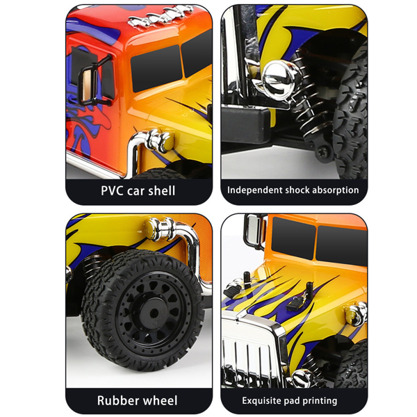 1:16高速RC大轮漂移拖车4X4比例2.4 Ghz新款-20