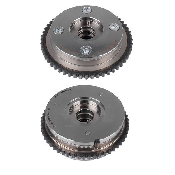 凸轮轴调节器 2Pcs CVVT Camshafts Sprockets Intake and Exhaust Fit for Hyundai Elantra 2.0L l4 GAS 243502J000 243702J000-4