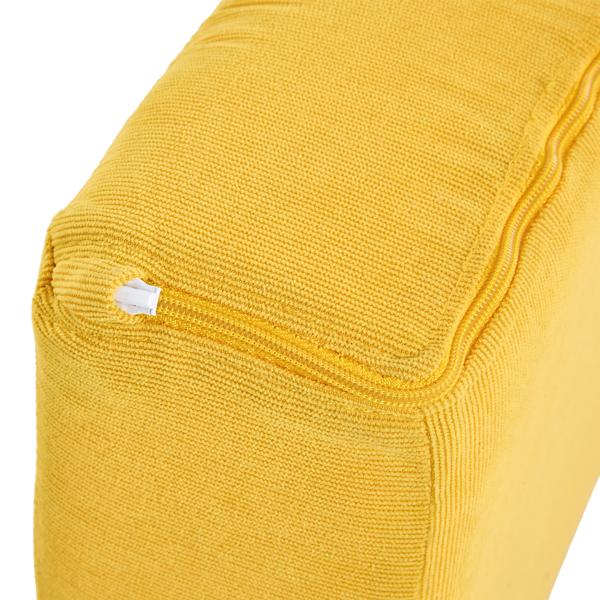 1pcs 全海绵 十二片模块设计 可自由组合 儿童沙发 黄白拼色 灯芯绒 KS-007-7