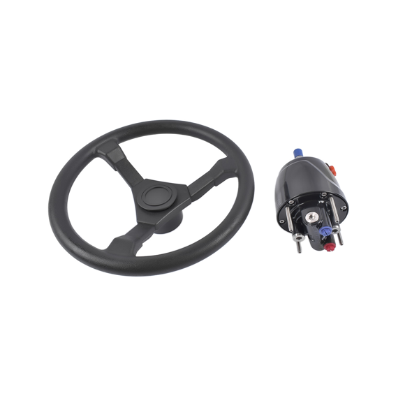A3 液压方向舵机套件 468(KGF) Complete Marine Hydraulic Steering System w/ 2 x 20ft Hoses HO5120-9