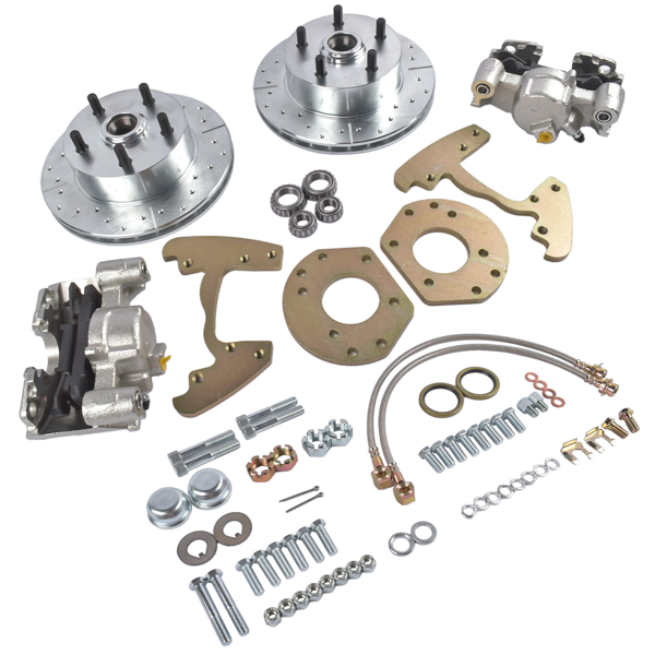 刹车盘套装 Fit for 1964-1966 Mustang Disc Brake Conversion 6 Cylinder 5 Lug-6