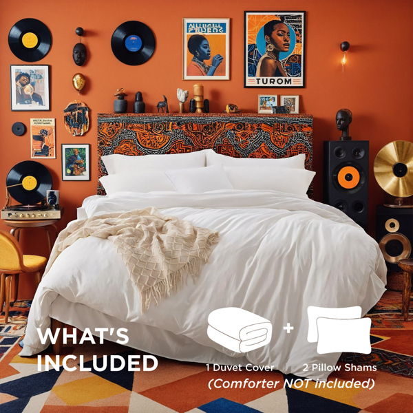 高颜值白色粉色大码纯色被套套装，可爱女生男生温馨校园宿舍卧室被套，圣诞节礼物-5