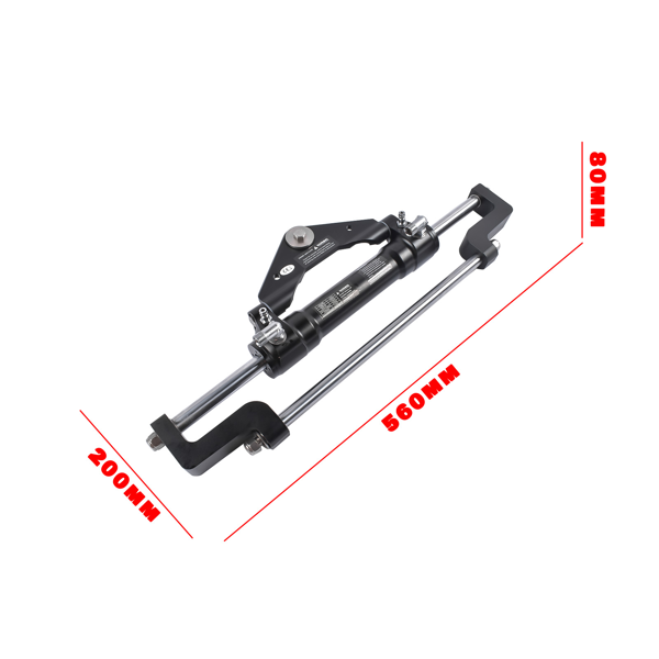 A3 液压方向舵机套件 468(KGF) Complete Marine Hydraulic Steering System w/ 2 x 20ft Hoses HO5120-13