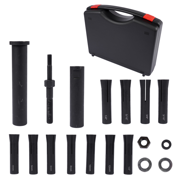 A3 拉拔器 18Pcs In-Line Dowel Pin Puller Master Set Alloy Steel Material 95400-6