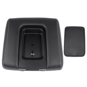 中央扶手箱盖 Middle Seat Black Console Armrest Lid Fit for Chevy Silverado GMC Sierra 1500 2500 3500 4500 5500 6500 2014-2024 22881398