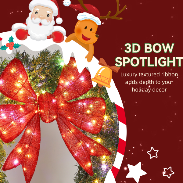 圣诞花环（周末不发货）-2