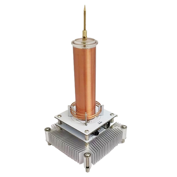 特斯拉线圈等离子扬声器音乐无线传输声音固态电源模式-3