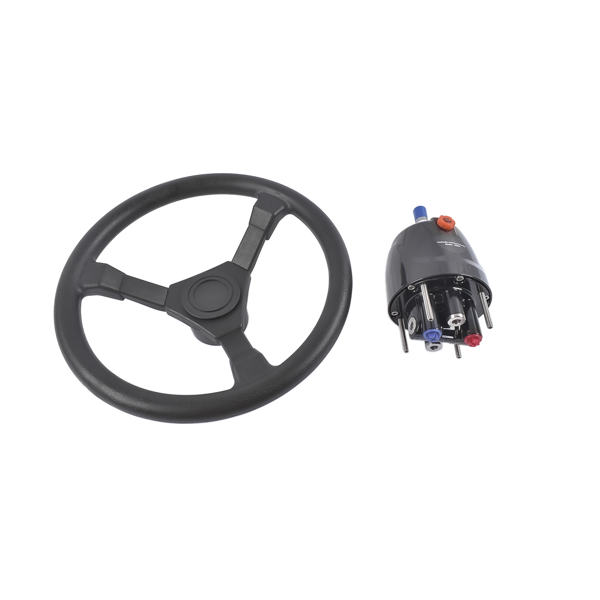 A3 液压方向舵机套件 HO5124 468(KGF) Complete Marine Hydraulic Steering System w/ 2 x 24ft Hoses-9