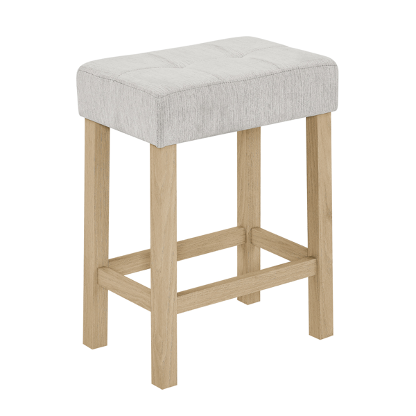 59 英寸吧台桌、餐桌、带电源插座的沙发桌、3 个软垫凳子、4 件套吧台桌椅套装，适用于客厅、餐厅、厨房-6