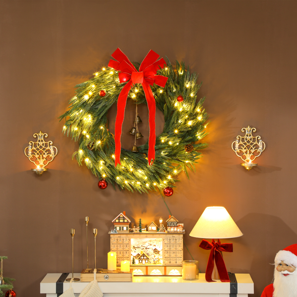 圣诞花环（周末不发货）-1