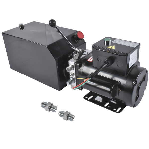 液压动力单元 14 Quart Hydraulic Power Unit Pump 2950 PSI Car Lift 3 HP for 2 Post Lift Pump-7