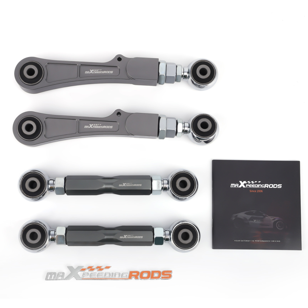 4件式后轮可调外倾角与前束控制臂套件，适用于特斯拉Model X/Model S-1