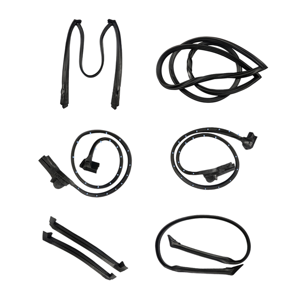 密封条套件 Weather Strip Seal Full Weatherstrip Kit Set Fits for Chevy Corvette 5.7L V8 1984-1996 9096GGW-2