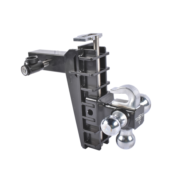 拖车挂接装置 Black Adjustable Trailer Hitch Fits 2.0-Inch Receiver 8" Drop Hitch-7
