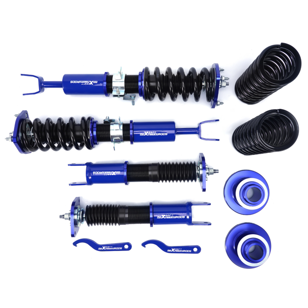 适用于日产Fairlady Z 350Z Z33（2003-2008款）的可调式避震器套件，支持悬挂高度调节-6