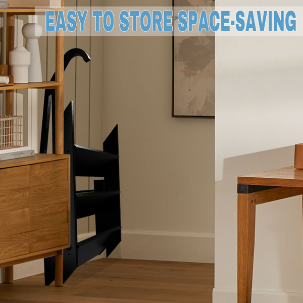 三折梯，折叠式踏脚凳，房车防滑踏板，最大承重660磅（约300公斤），适用于家庭、旅行拖车、露营车、移动房屋、水疗中心及门廊的按摩浴缸踏板。-5