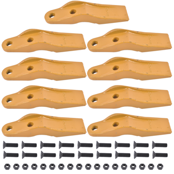 斗齿 1324720 8T4778 1592953 Nine (9)Bucket Uni-Teeth Replacement for Caterpillar 277D, 287, 287C2