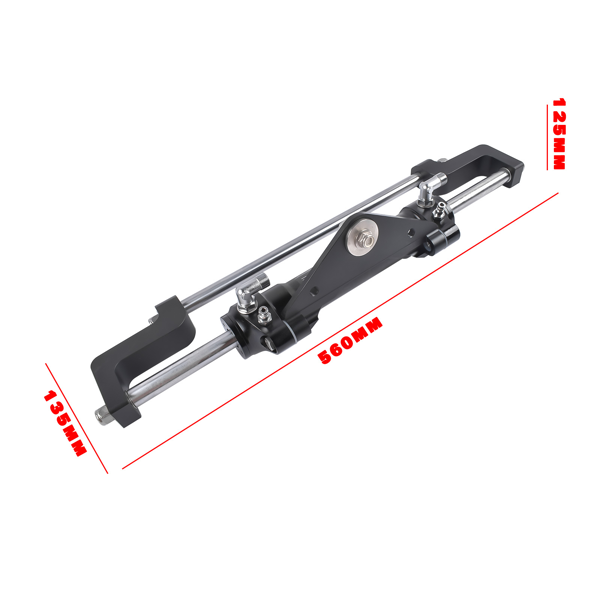 A3 液压方向舵机套件 468(KGF) Complete Marine Hydraulic Steering System w/ 2 x 18ft Hoses 6.9 Mpa-10