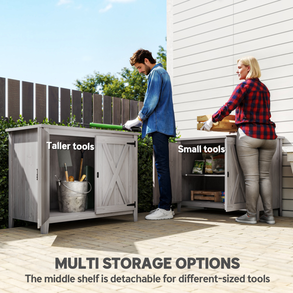 户外木质储物柜（周末不发货）-6