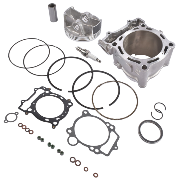 发动机大修包 4-Stroke 95mm Standard Bore Cylinder 12:1 Piston Rebuild Kit Fit for Yamaha YFZ450 Carbureted Models 2004-2013 4865M09500-5