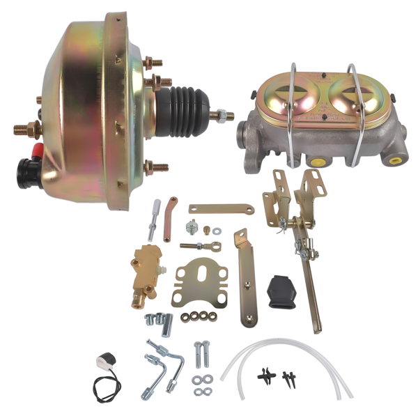 刹车助力器总成 8'' Power Brake Booster Conversion Kit & Master Cylinder Replacement for 1961-1964 Ford Thunderbird-2