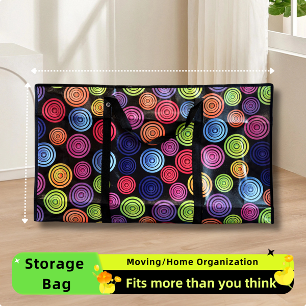 趋势图案防水收纳袋，购物、收纳、旅行和多场景必备，价值与实用并存-11