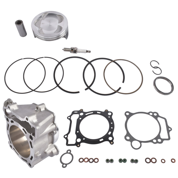 发动机大修包 4-Stroke 95mm Standard Bore Cylinder 12:1 Piston Rebuild Kit Fit for Yamaha YFZ450 Carbureted Models 2004-2013 4865M09500-7