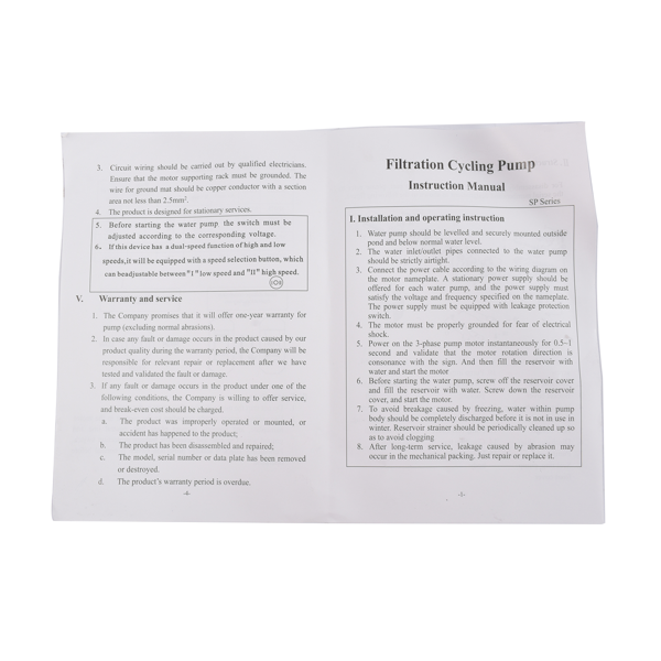 A3 泳池水泵 115V/230V Single Speed Super Pool Pump 1.5HP Fit for Hayward In-Ground Pools or Spas-11