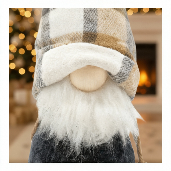 3件套圣诞侏儒装饰品收获和感恩节家居餐桌装饰品，派对礼物的可爱节日装饰品，秋季农舍侏儒中心装饰品FBA发货-7