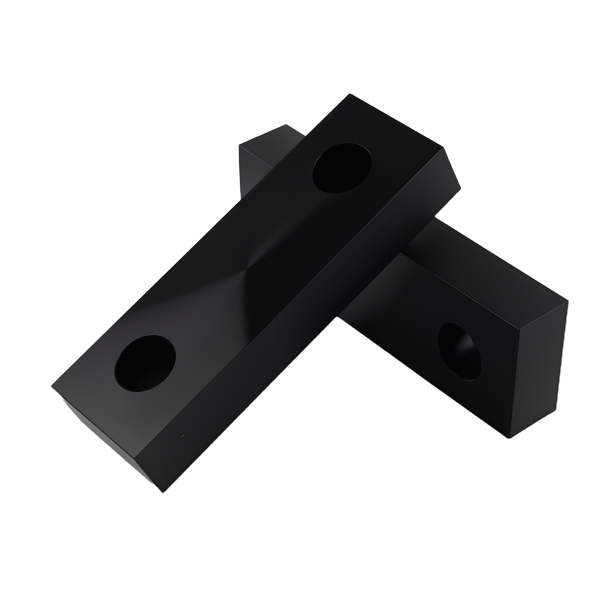 (10件装) 6×2×1英寸标准铝制软钳口套装 适用于Kurt 6英寸虎钳-5