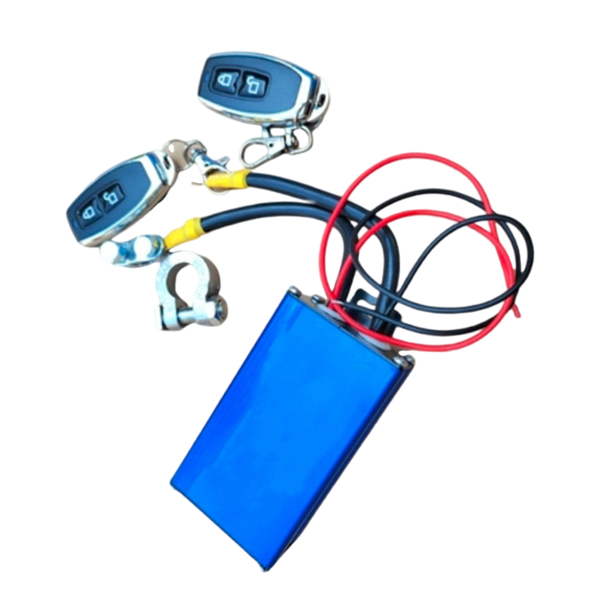 12V 200A通用集成无线汽车电池隔离器2个遥控器-3