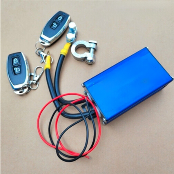 12V 200A通用集成无线汽车电池隔离器2个遥控器-17