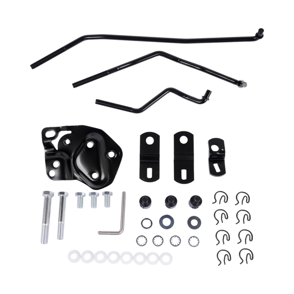 变速杆连杆套件 Shifter Linkage Kit Fit for Buick Gran Sport Skylark Chevrolet Bel Air One-Fifty Series Two-Ten Series Sedan Delivery Nomad Biscayne Impala Pontiac GTO Tempest Olds F-85 3733163-5