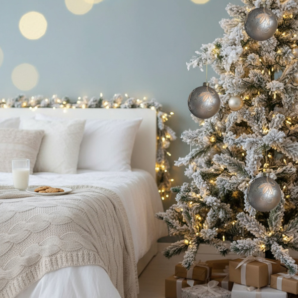 4件套4.7英寸圣诞球装饰品玻璃悬挂装饰品，用于节日树派对装饰用品FBA发货-18