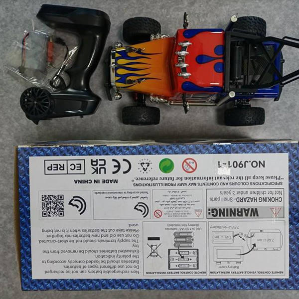 1:16高速RC大轮漂移拖车4X4比例2.4 Ghz新款-6