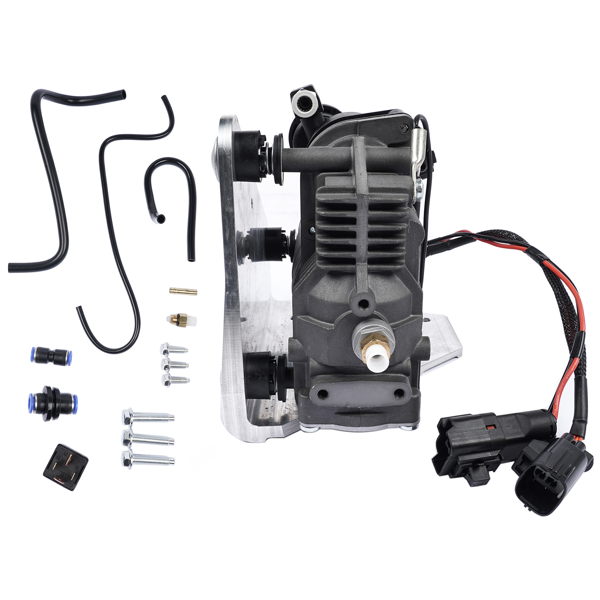 空气悬挂气泵 Air Suspension Compressor Pump +Relay Replacement for Land Rover LR3 LR4 Range Rover Sport-10