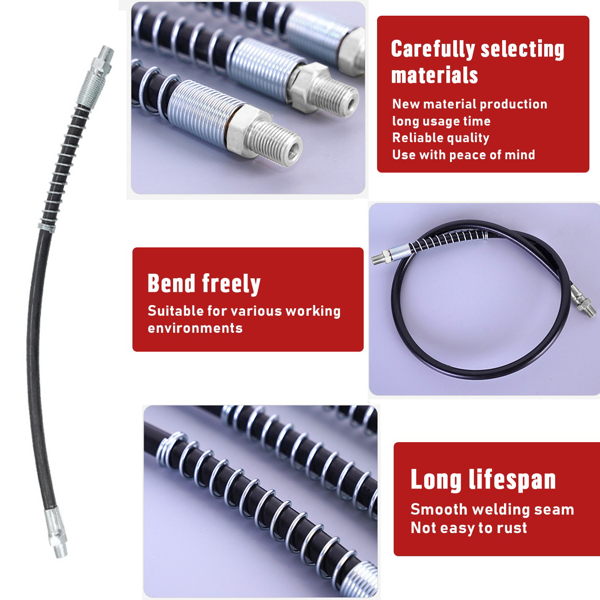 双手柄锁钳油嘴高压油脂枪耦合器+适配器套件(TK/TMEU下自提)-8